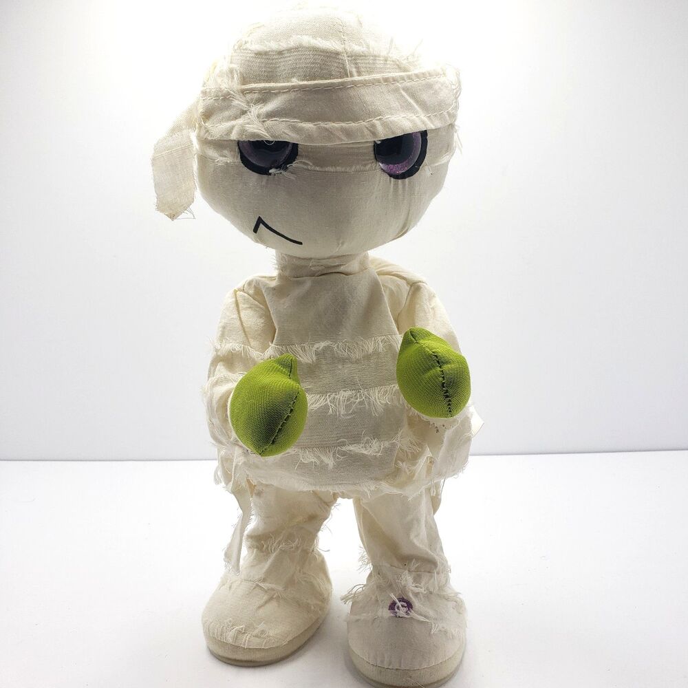 Gemmy Animated Dancing Mummy Halloween Prop Decoration Thriller 13.5" Works